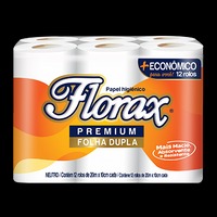 Papel Higiênico Florax Folha Dupla 2x32x30m