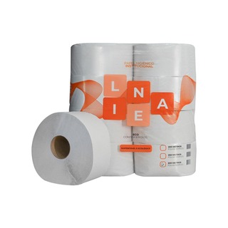 Papel Higiênico Rolão 8x300m Branco