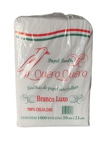 Papel Toalha Interfolhado 20x21 100% Celulose