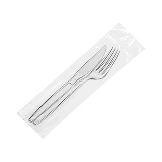 Saco Plástico para Talher 7x25cm C/1000