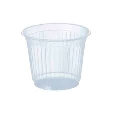 Copo Plástico Transparente 50ML C/100 Copobel