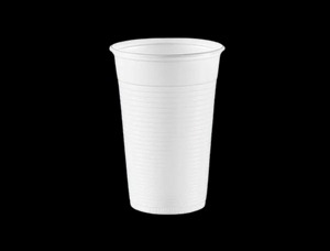 Copo Descartável Branco 300ML C/100