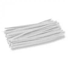 Amarrilho Fecho Plástico Branco 8CM C/1KG