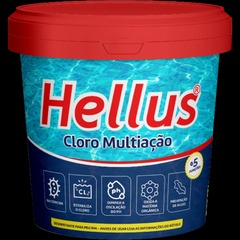 Cloro Piscina Multi Ação Hellus Quibenne